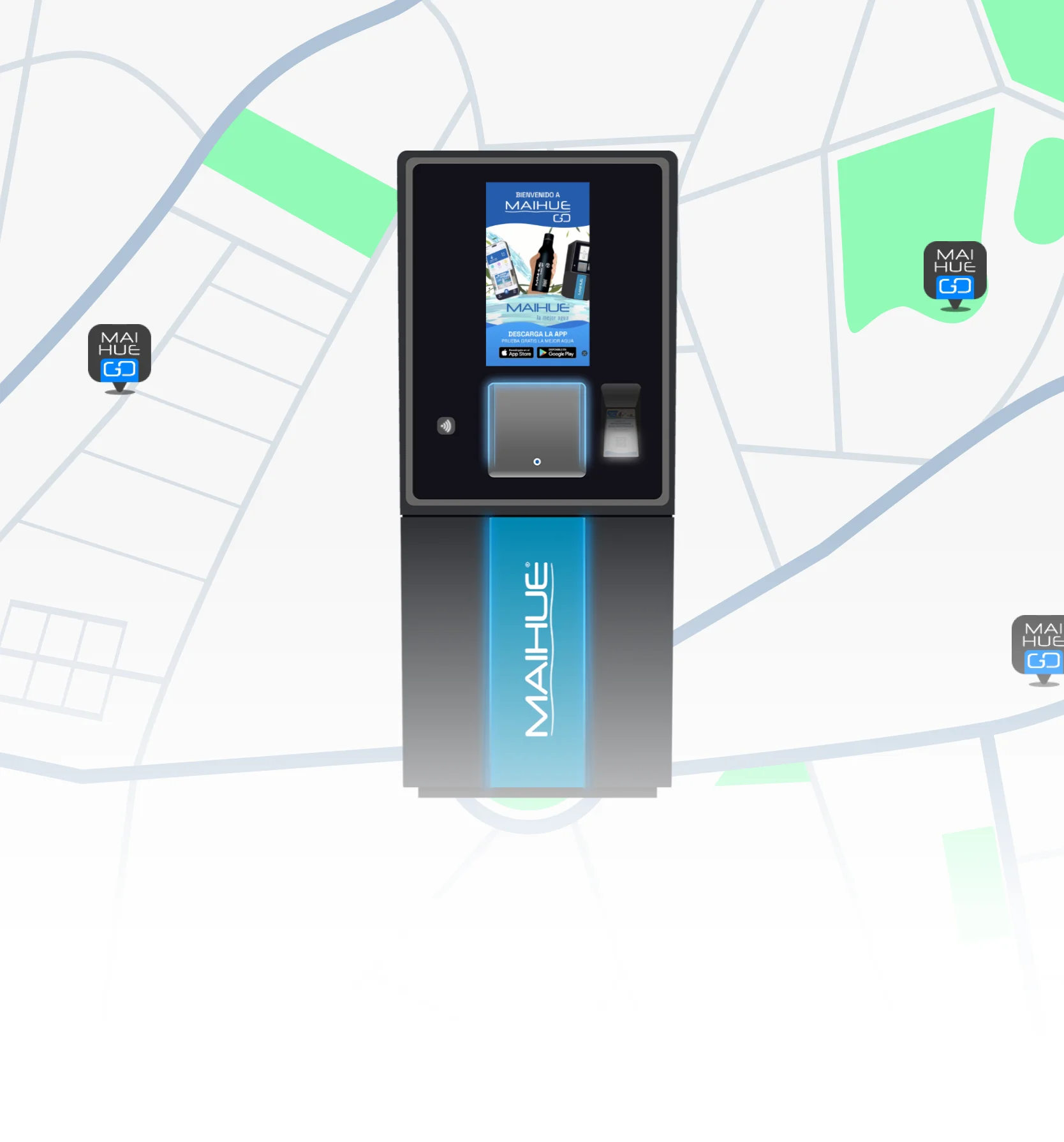 Mapa de tótems versión móvil